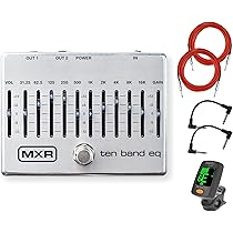 Amazon | MXR M108S 10 バンド EQ エフェクトペダルバンドル